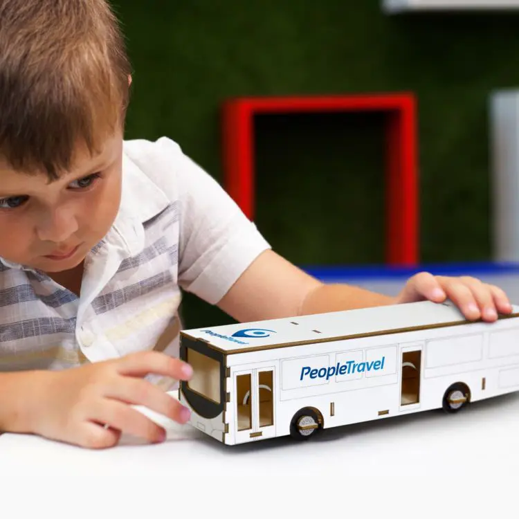 Picture of BRANDCRAFT Bus Wooden Model