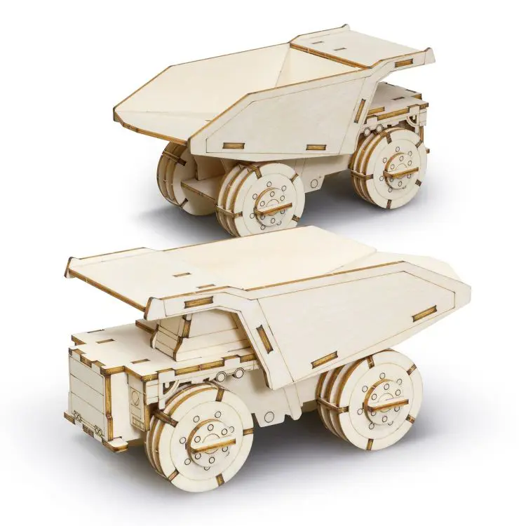 Picture of BRANDCRAFT Mining Truck Wooden Model