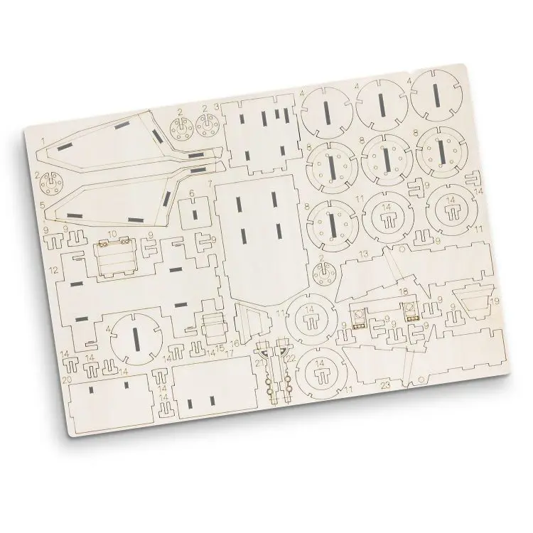 Picture of BRANDCRAFT Mining Truck Wooden Model