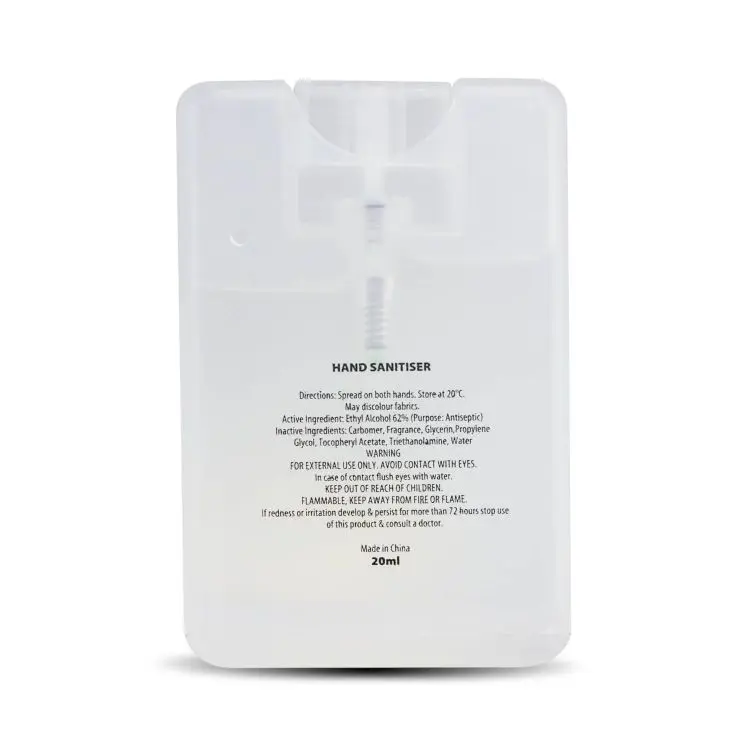 Picture of Hand Sanitiser Card