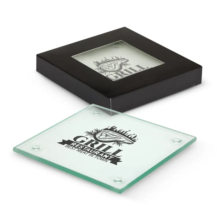 Picture of Venice Glass Coaster - Set of 4 - Square