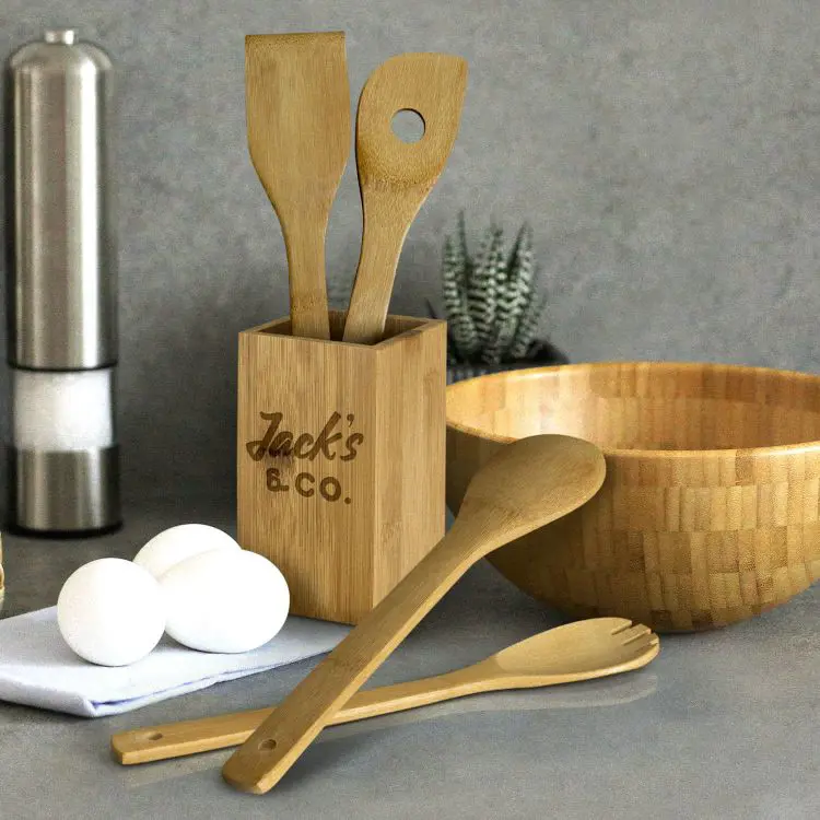 Picture of Bamboo Kitchen Utensils
