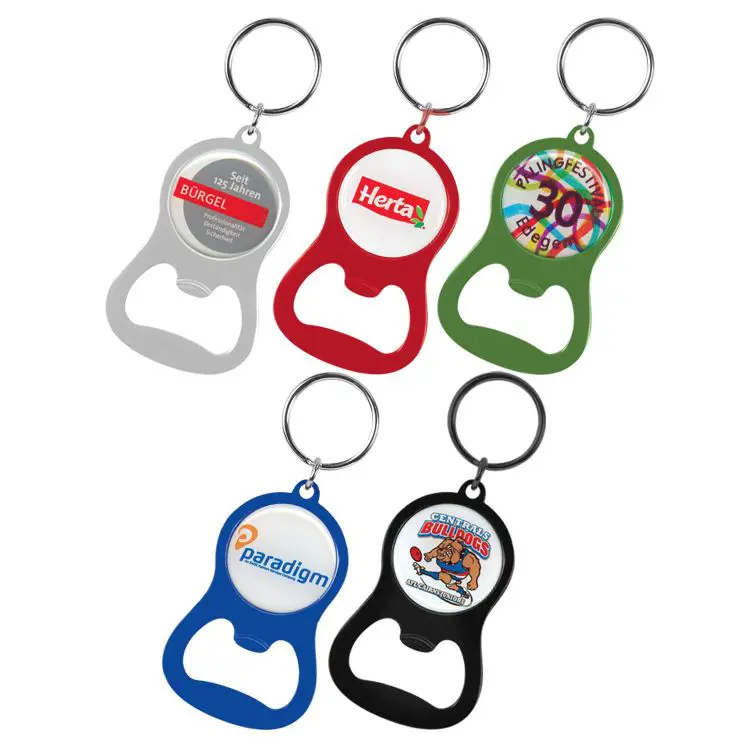 Picture of Chevron Bottle Opener Key Ring