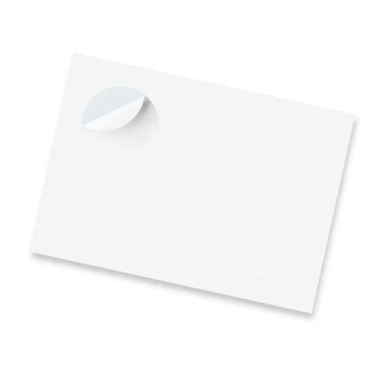 Picture of Sticker Sheet 80mm Circle - Gloss
