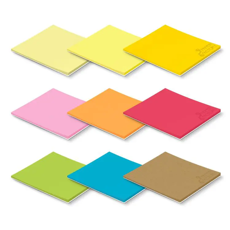 Picture of Coloured Sticky Pad 70 x 75mm - 25 Sheets