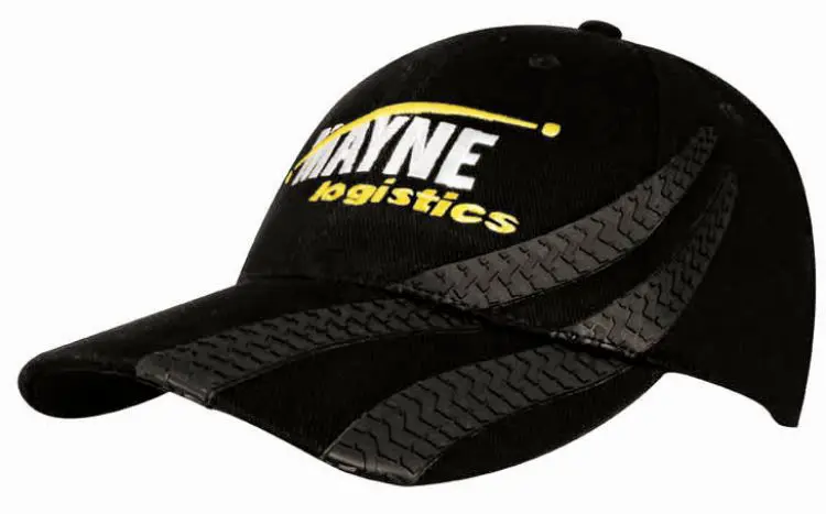 Picture of Brushed Heavy Cotton Cap with Tyre Tracks