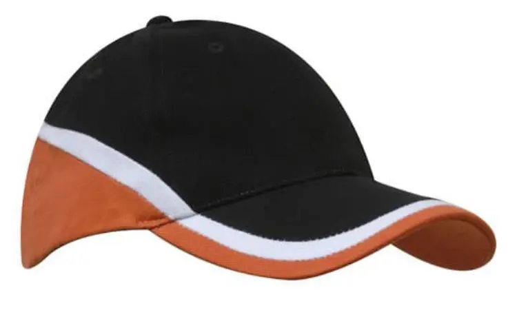 Picture of Brushed Heavy Cotton Tri-Coloured Cap