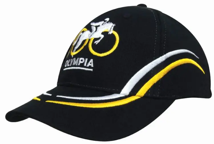 Picture of Brushed Heavy Cotton Cap with Curved Embroidery on Crown and Peak