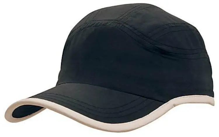 Picture of Microfibre Sports Cap with Trim on Edge of Crown & Peak