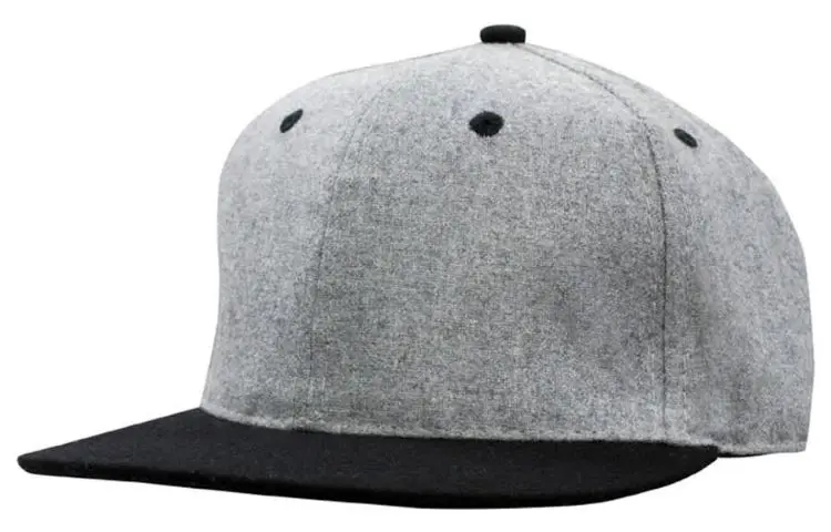 Picture of Grey Marle Flannel With Snap Back Pro Styling