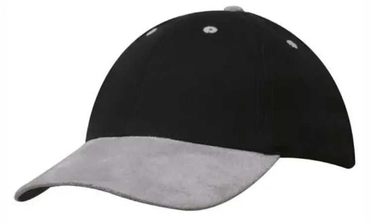 Picture of Brushed Heavy Cotton Cap with Suede Peak