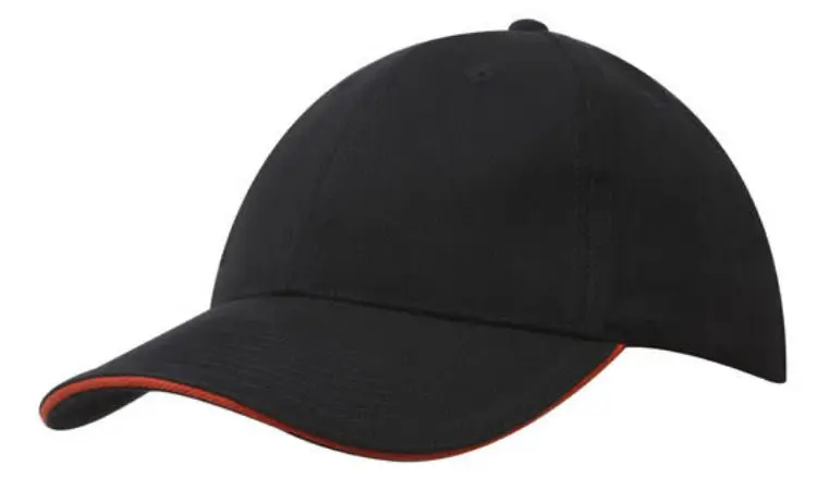 Picture of Brushed Heavy Cotton Cap with Sandwich Trim