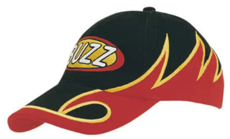 Picture of Brushed Heavy Cotton Cap with Wave Embroidery