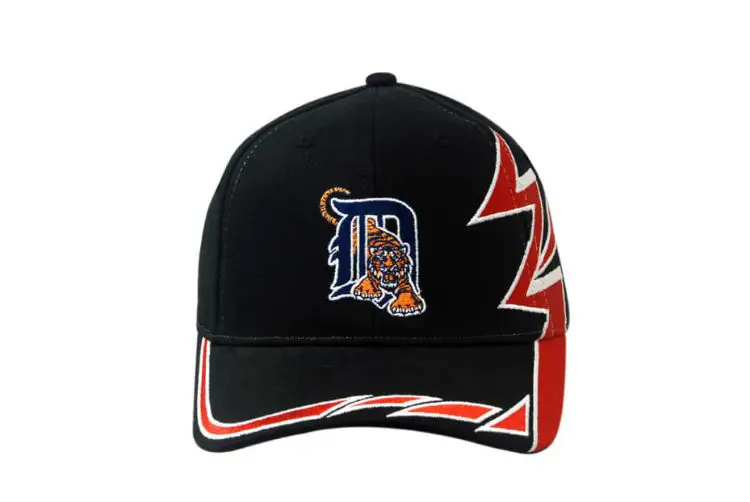 Picture of Brushed Heavy Cotton Cap with Slash Embroidery on Crown & Peak