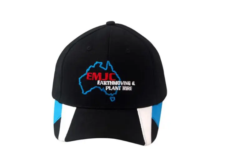 Picture of Brushed Heavy Cotton Cap with Peak Inserts/Embroidery