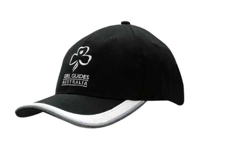 Picture of Brushed Heavy Cotton Cap with Peak Insert/Embroidery