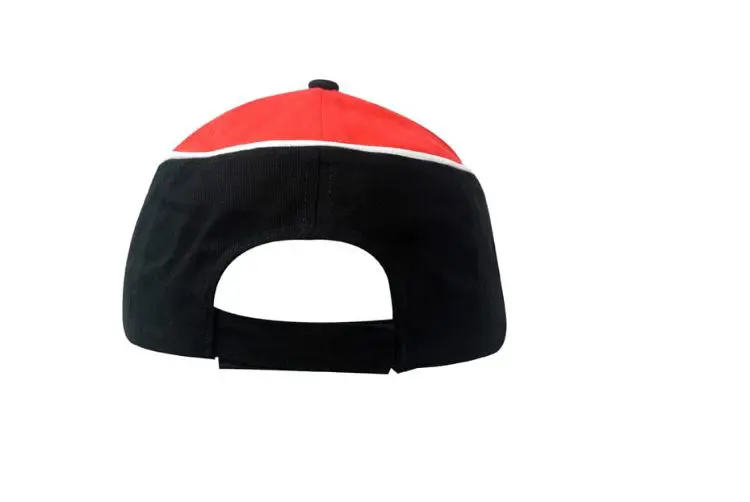 Picture of Brushed Heavy Cotton Cap with Fabric Inserts/Piping on Crown & Peak