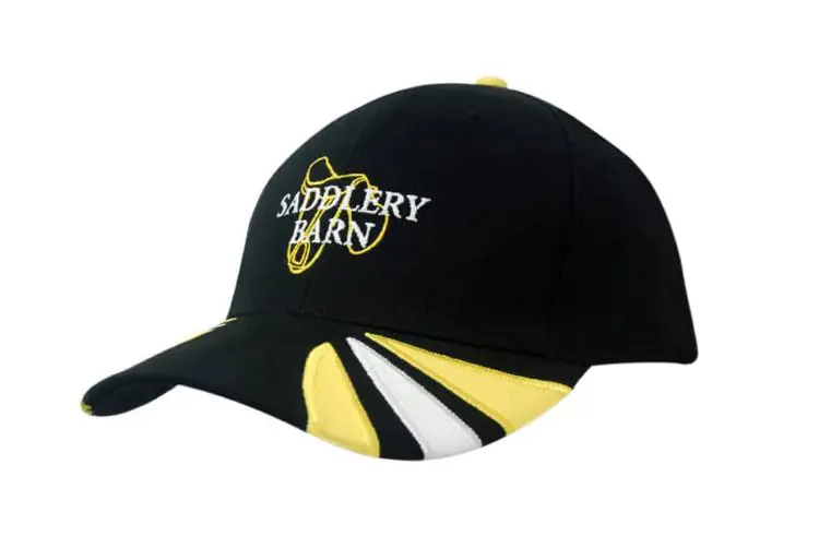 Picture of Brushed Heavy Cotton Cap with Fabric Inserts on Crown & Peak