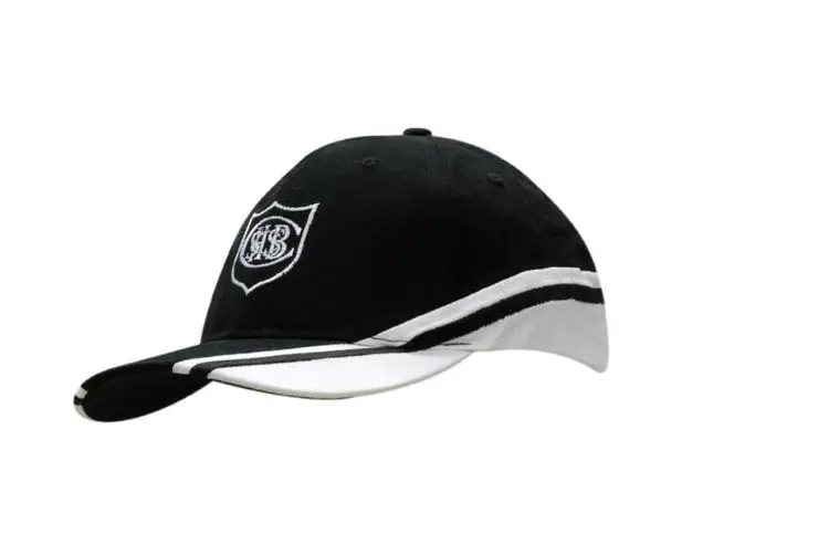Picture of Brushed Heavy Cotton Cap with Crown & Peak Inserts/Embroidery