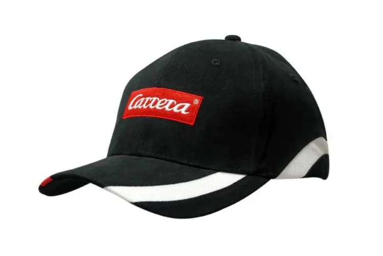 Picture of Brushed Heavy Cotton Cap with Peak & Crown Mesh Inserts