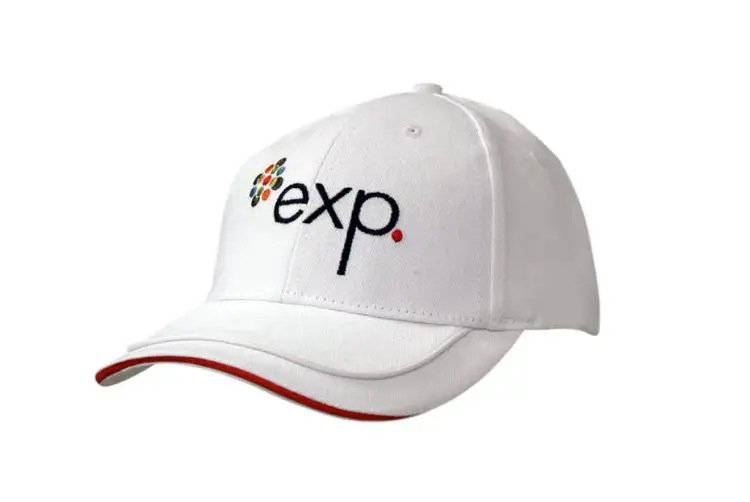 Picture of Brushed Heavy Cotton Cap with Sandwich Trim & Piping on Peak