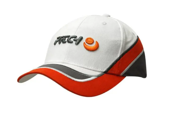 Picture of Brushed Heavy Cotton Cap with Inserts/Embroidery on Crown & Peak