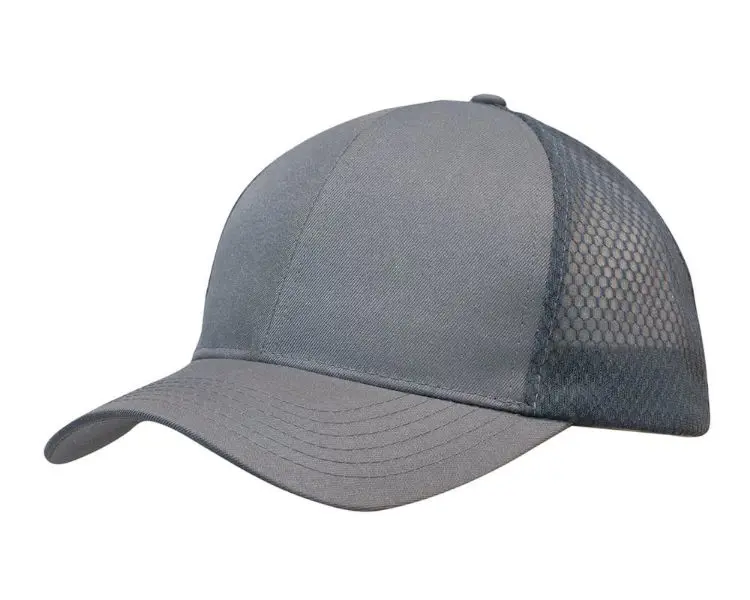 Picture of Breathable Poly Twill Cap with Honeycomb Mesh