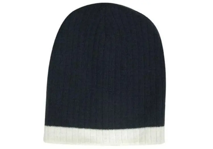 Picture of Two Tone Cable Knit Beanie